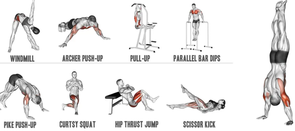 routine calisthenics workout plan
